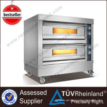 Gewerbliche Restaurant Backöfen 4-Trays Electric Deck Oven